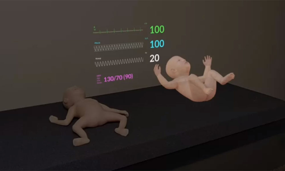 Helping Newborns in Distress: Augmented Reality Neonatal Resuscitation  Simulation - MaineHealth | Innovation Center