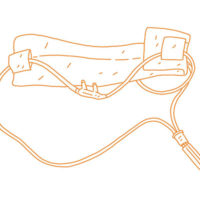 sketch of the breathe easier oxygen tubing wrap